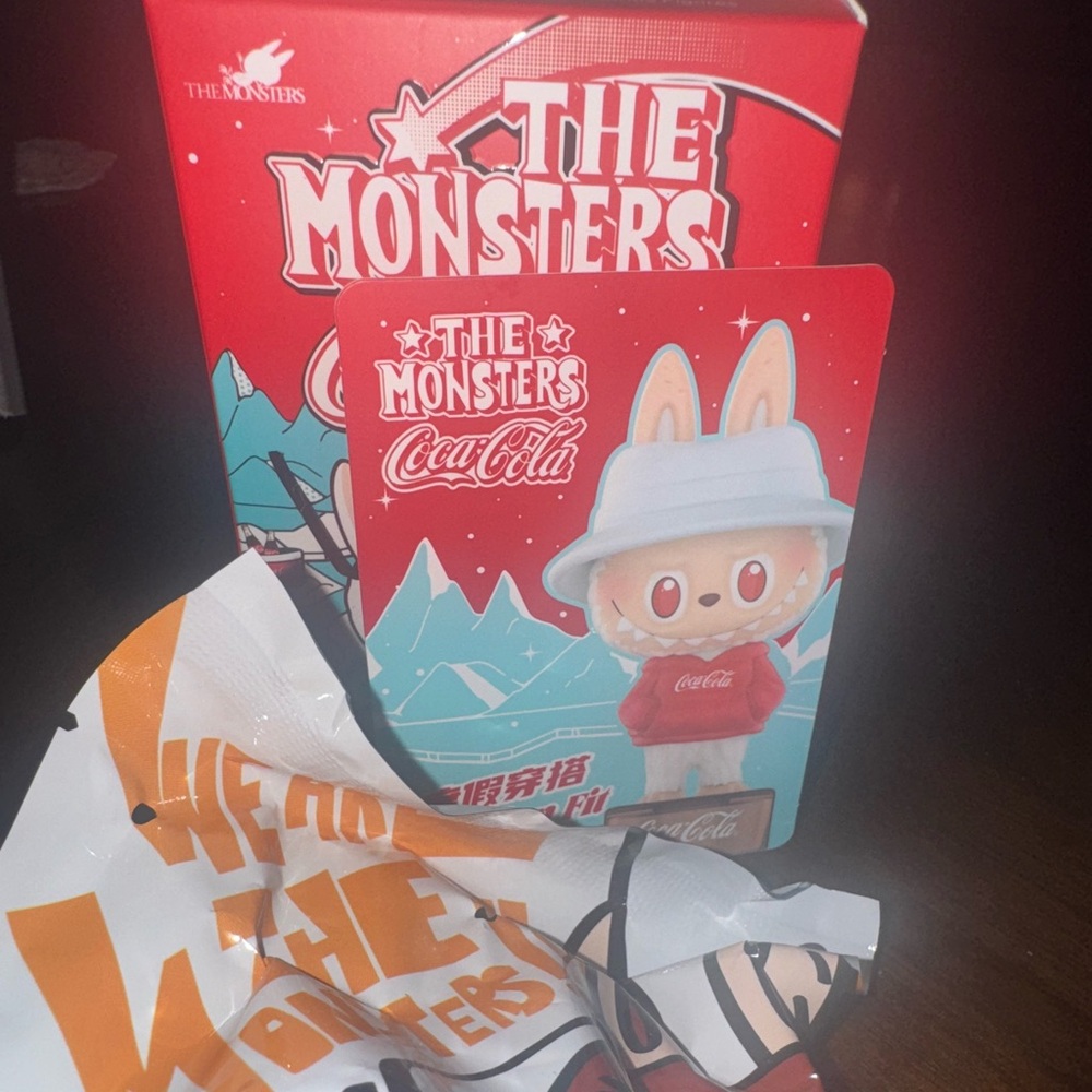 Coca-Cola The Monsters Red and White Collectible Vacation Fit